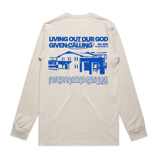 Mission Statement L/S Tee - Bone