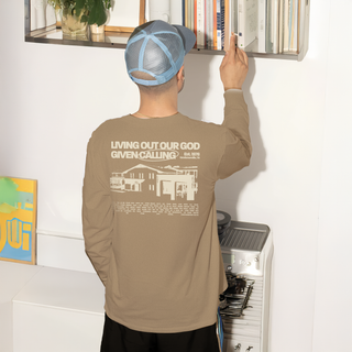 Mission Statement L/S Tee - Sand